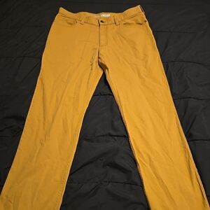 Carhartt Men's Yellow Chinos
